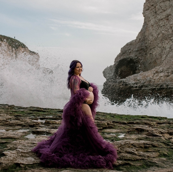 Tulle robe - Picture 2 of 2